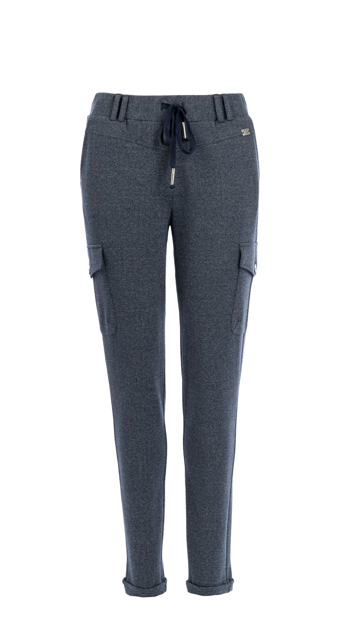 Pantalon Karin Melee Herringbone | Navy