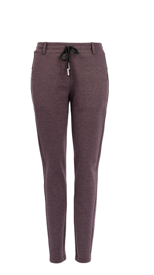 Pantalon Maud Melee | Bordeaux