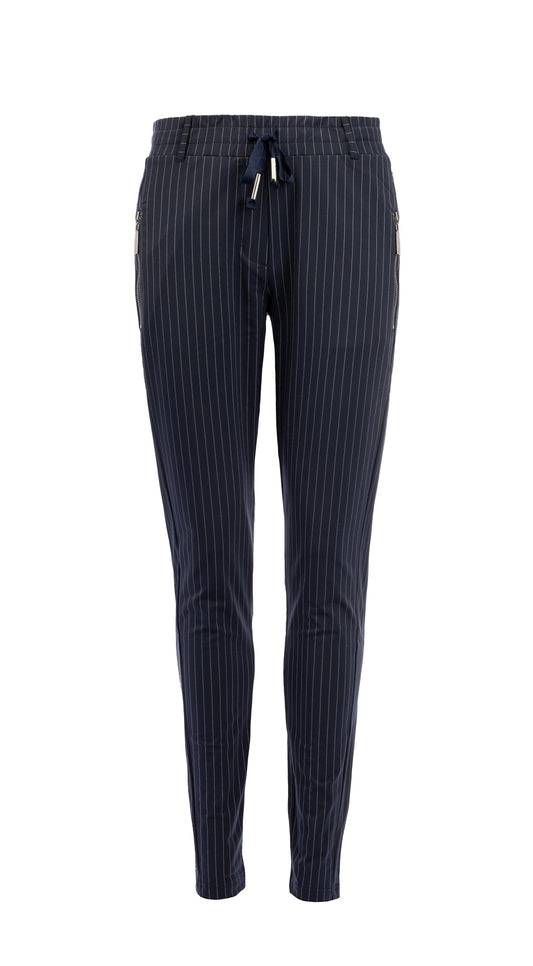 Maud | Pinstripe marine