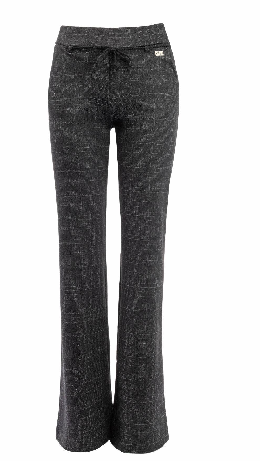 Romee Small Check pdg | Grey-Black
