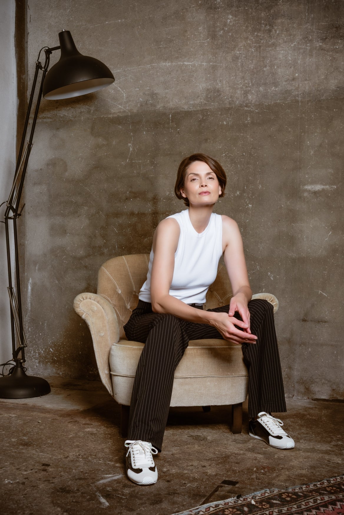 Romee | Pinstripe Black