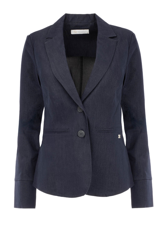 Manja V Feminine Denim | Navy