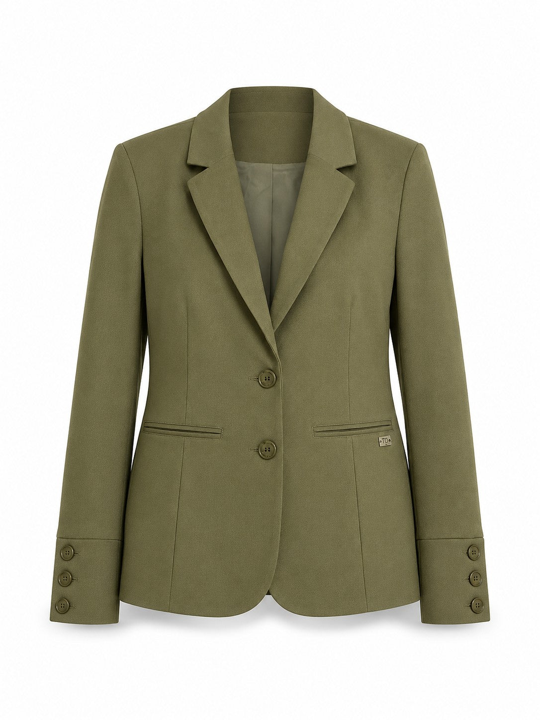 Blazer Manja V Soft Textured | Dusky Green