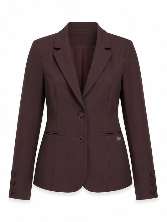 Blazer Manja V Soft Textured | Fudge