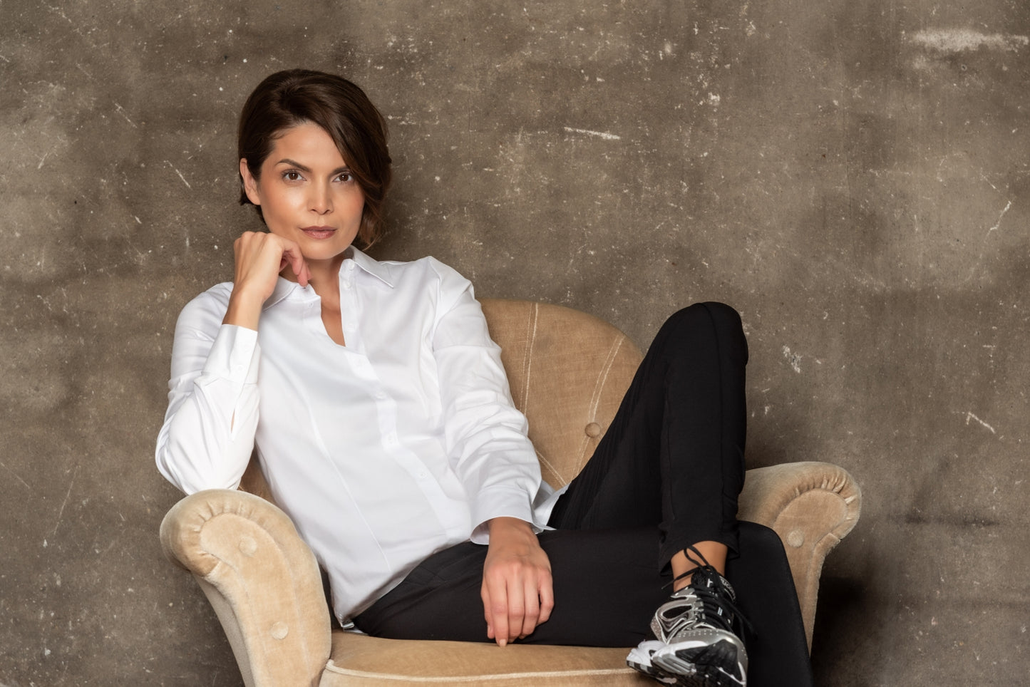 Rea Travel Poplin | White