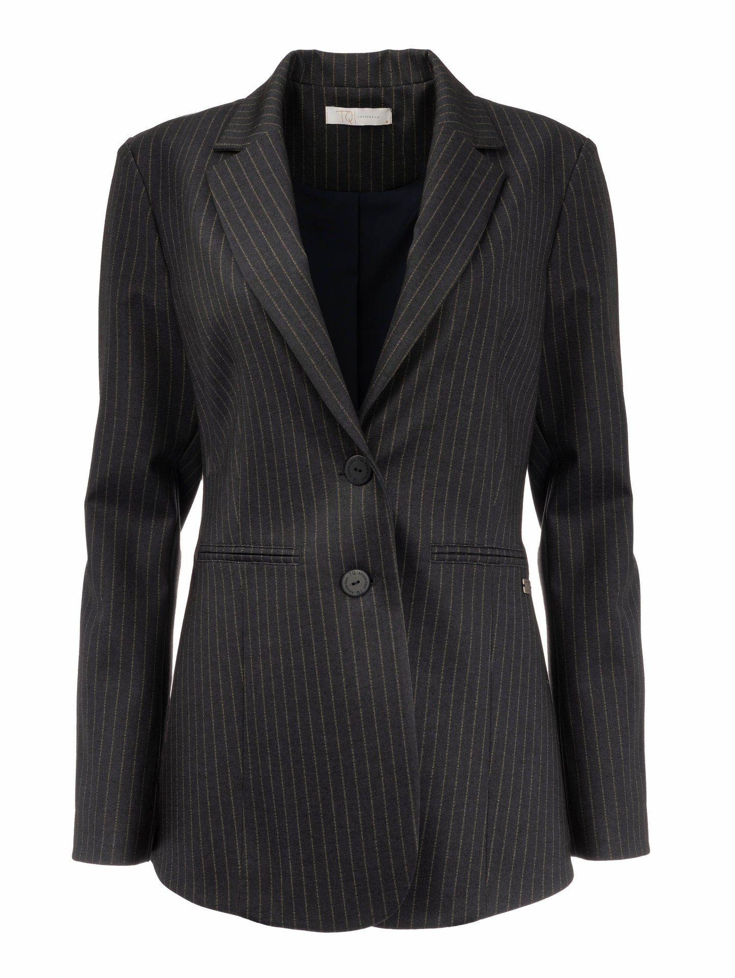 Manoush Punto Stripe | Navy-Grey