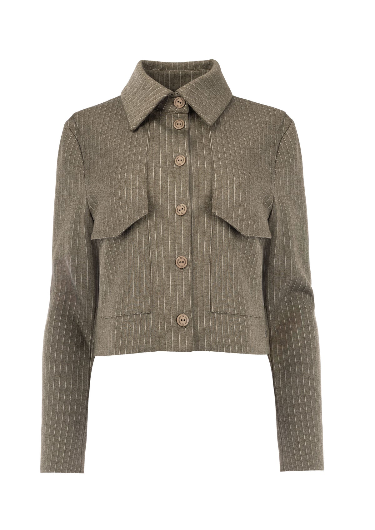 Jasje FleurK Knit Pinstripe | KhakiJasje