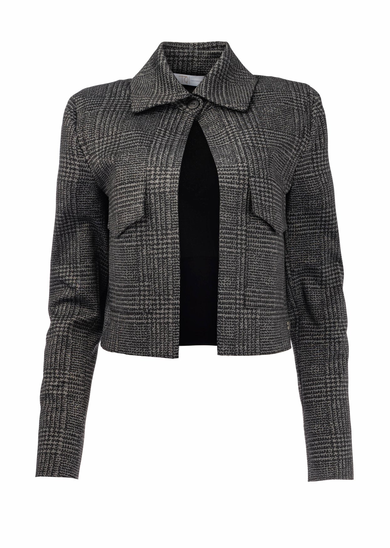 FleurK Check de Galle | Black - Grey