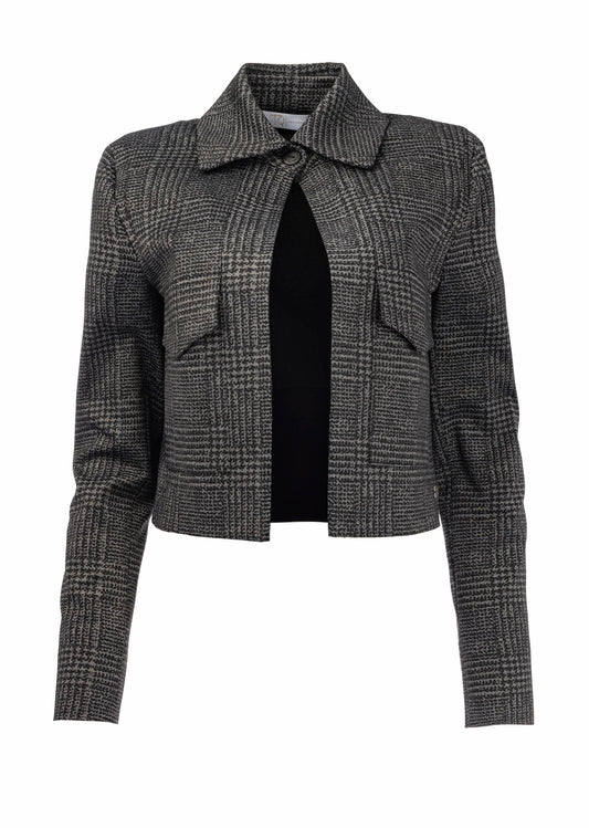 FleurK Check de Galle | Black - Grey