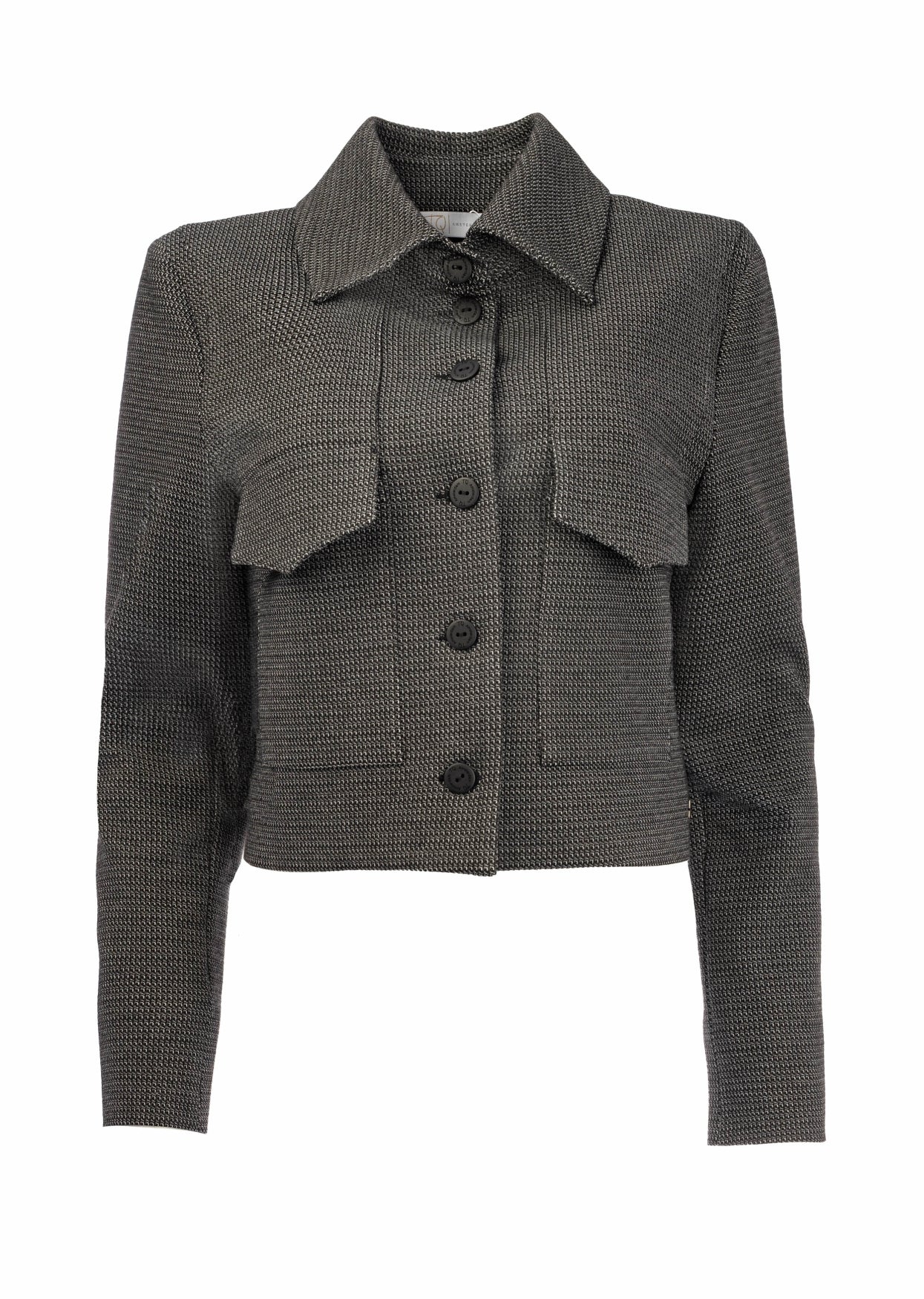 FleurK Stripy | Grey-Black