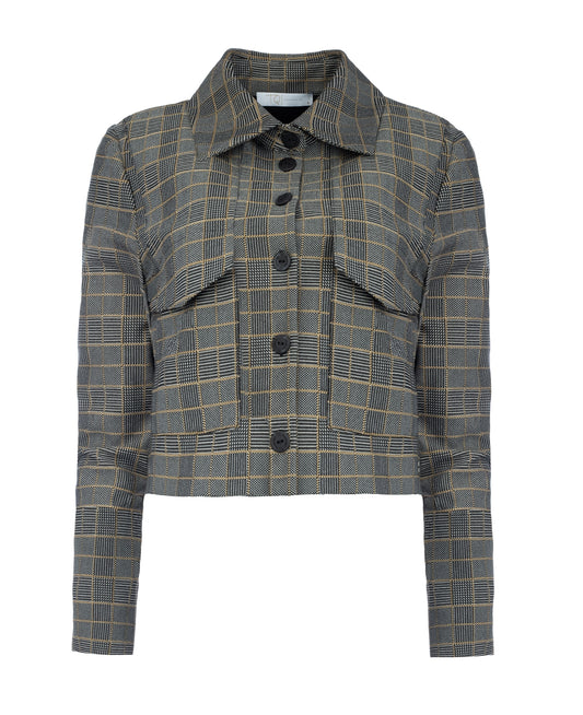 FleurK CheckVar | Black - Brown