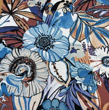 Afbeelding in Gallery-weergave laden, Pieon 1/2SS Blue Happy Flowers Tricot | Blue
